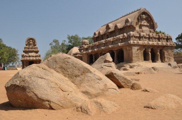Mamallapuram - Five Rathas