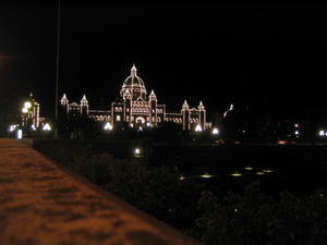 Parliament at nite