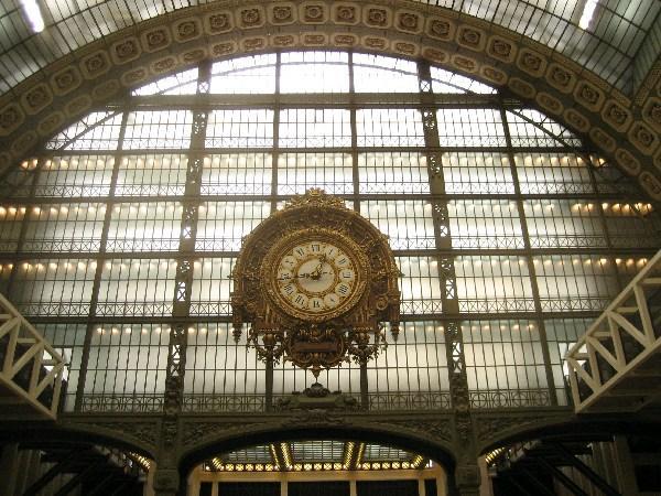 Clock at Musee d' Orsay