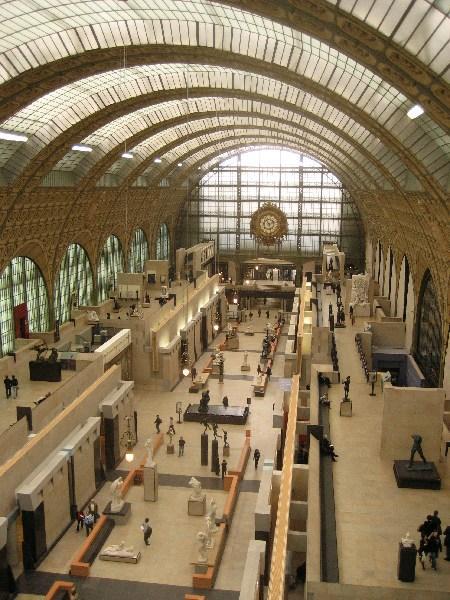 Interior of the Musee d'Orsay