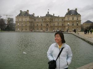 Grace excited to be the Palais Du Luxembourg