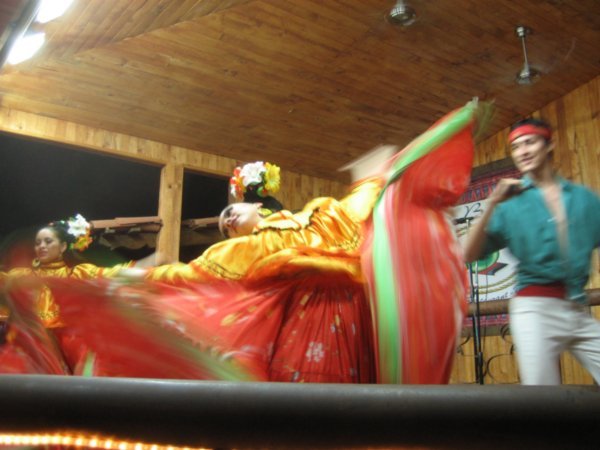 Mariachi dancers