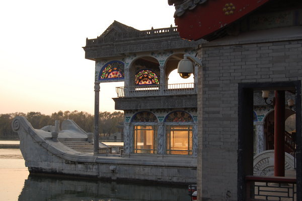 Cement Boat at Summer Palace