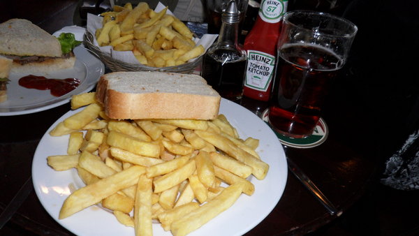 chip butty !!!