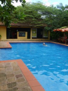 swimming pool at Hotel La Noria