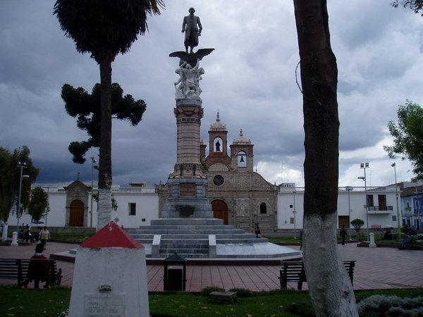Parque Maldonado in Riobamba