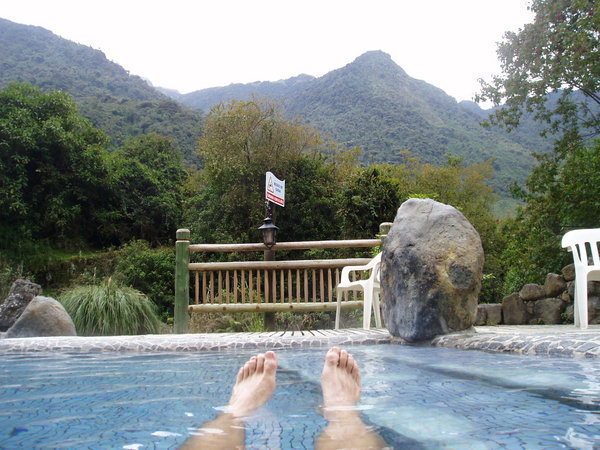 One of my pleasing views at the hot springs