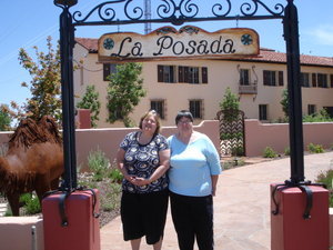 Entering La Posada