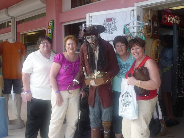 Sisters with a Pirate