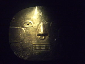 Ancient burial mask