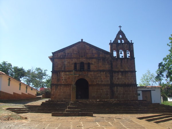 Very old church in Barichara
