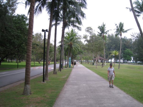 One of the running tracks