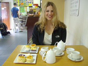 Tea and scones in the morning!