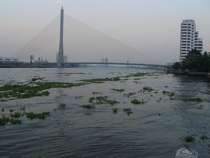 Bridge over river Chao Phraya