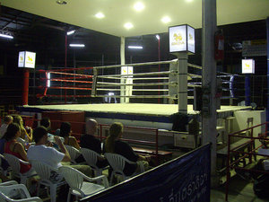 Ringside at Muay Thai