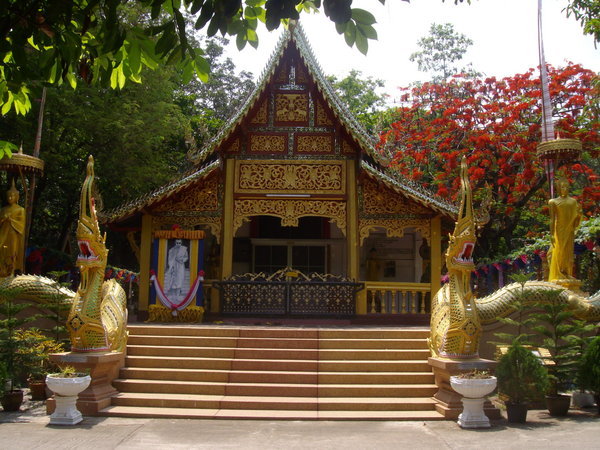 One of the temples in the grounds