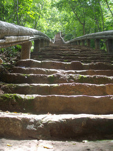 Steps leading up to Wat Banan