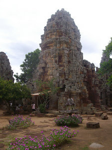 One of the fiver towers of Wat Banan