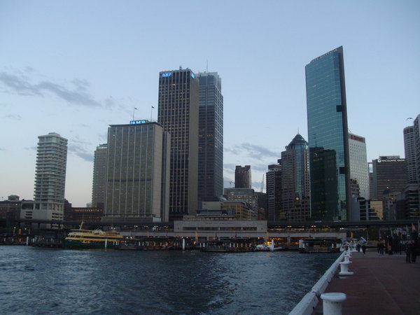 Sydney Central Business District from Circular Quay