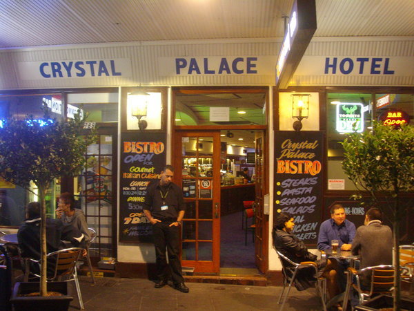 The distinctly dodgy Crystal Palace Hotel