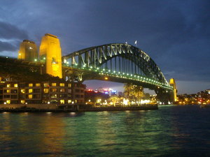 The magnificent Sydney Harbour Bridge