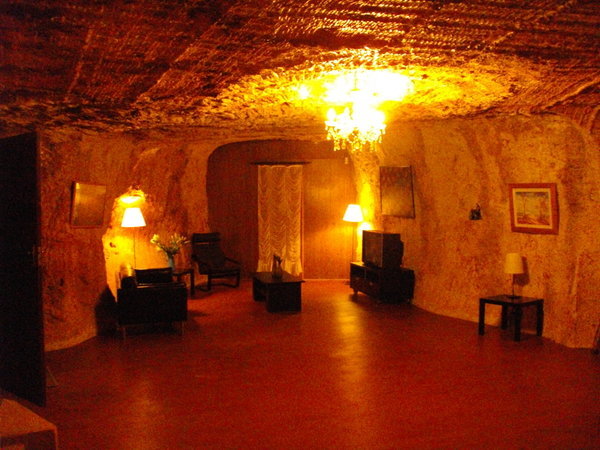 Example of an underground house