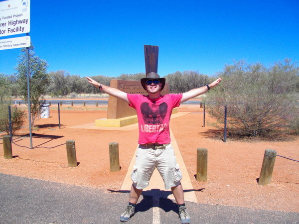 Crossing the South Australia - Northern Territory state border