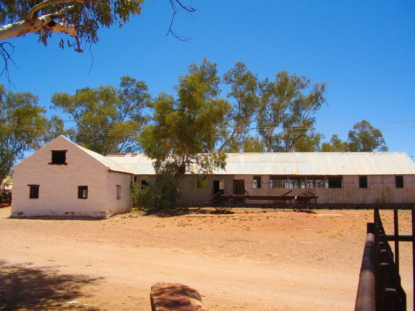The historic missionary buildings in Hermannsburg