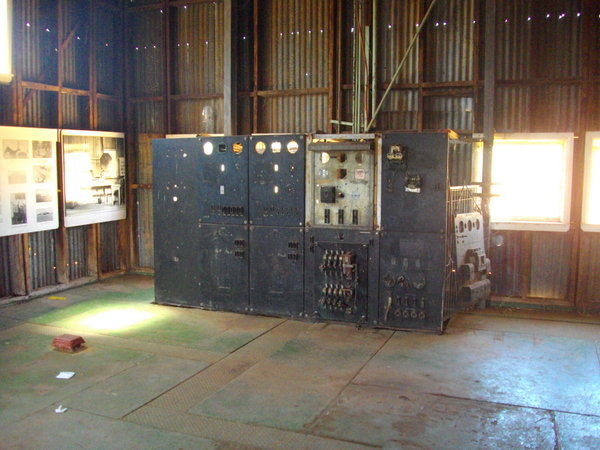 Old control room at Daly Waters airport