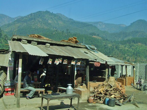Dedinka blizsie ku Kathmandu