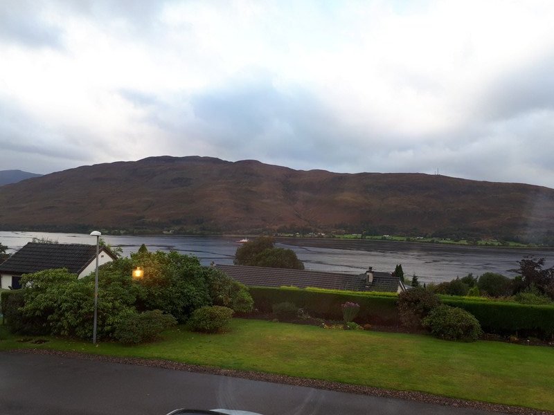 View from my Fort William Room