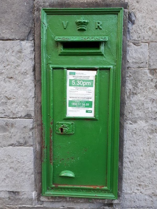 Irish Mail is Green