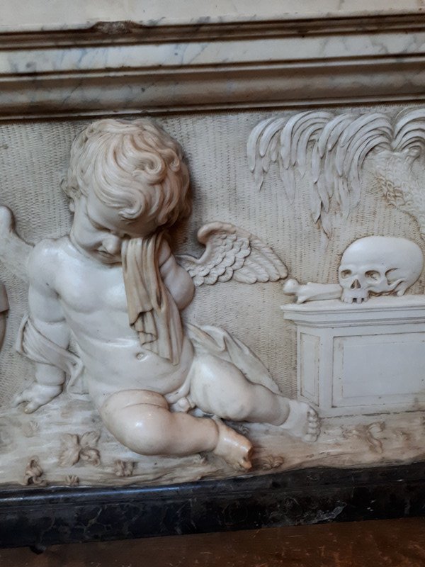 Weeping Cupid on Child's Tomb 