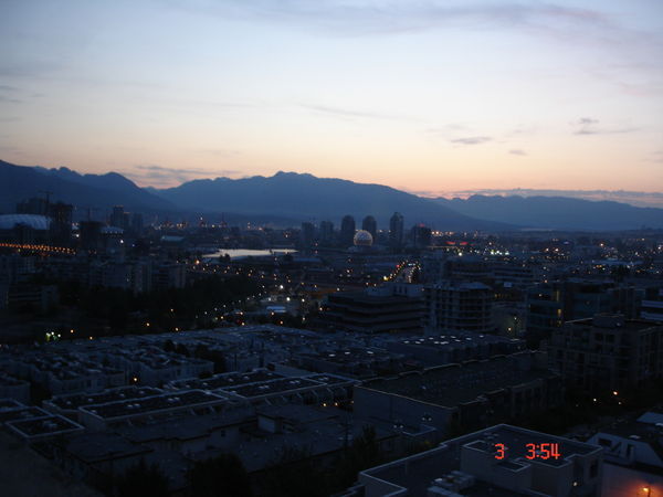 Vancouver from the Holiday Inn
