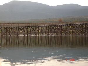 Trellis Bridge in Pritchard B.C.