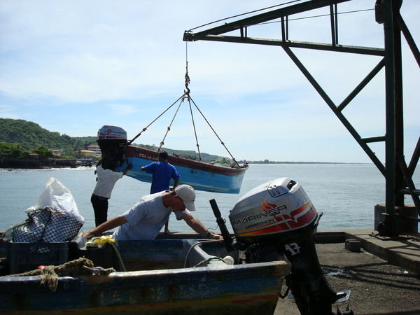 Launching a Fishing Boat