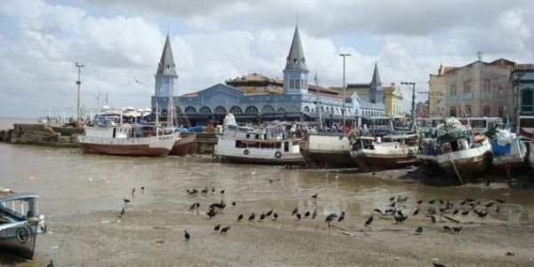 Market Turrets at Low Tide