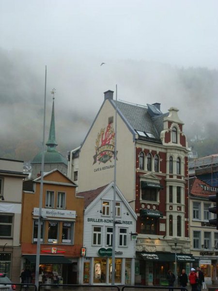 Bergen in the Mist