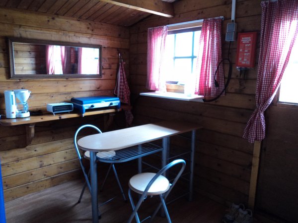 One View of Inside the Cabin