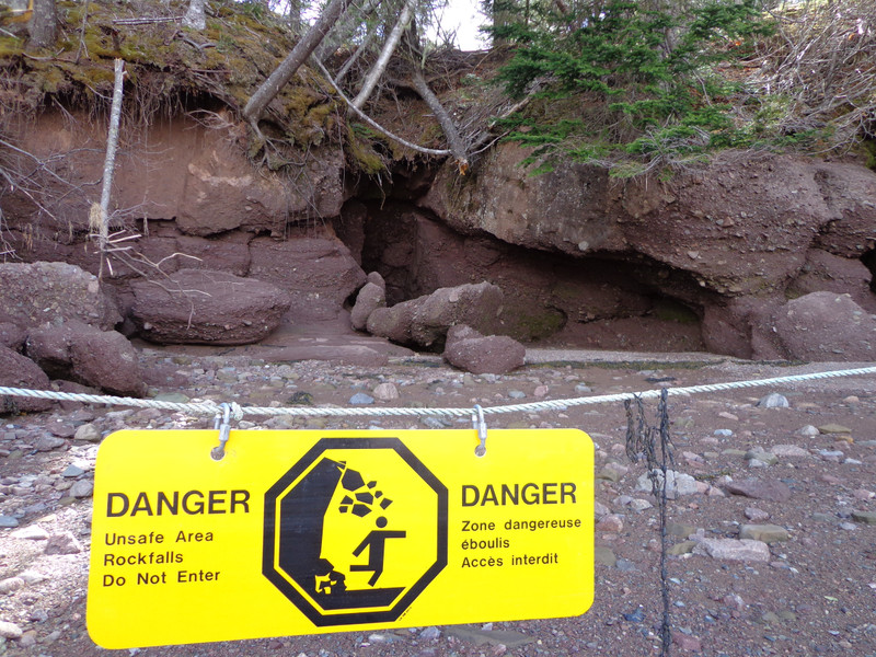 Erosion Creates Danger