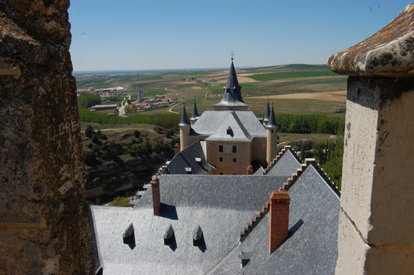 View from Segovia castle