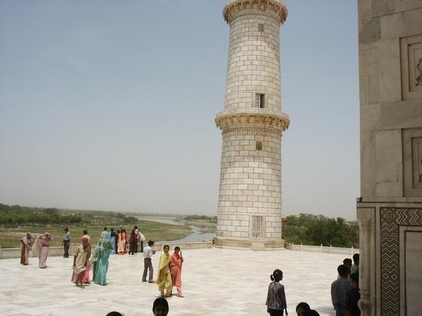 Taj river view