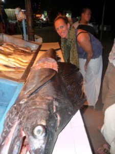 The biggest fish we saw that night...