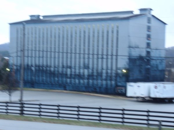 Here is the mold on the Distillery buildings