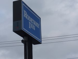 Rodeway Inn- My home the last 2 days