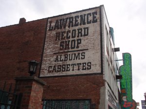 Famous Lawrence Record Shop