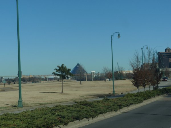 That's right Memphis's own pyramid, an arena and play on the city's namesake in Egypt on the Nile