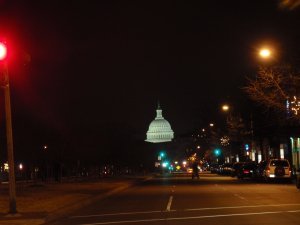 The Capitol Building.... over there