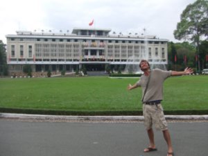 Reunification Palace...and a spesh kid
