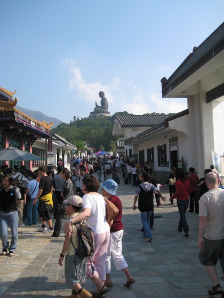 100' tall Buddha on Lantau Island